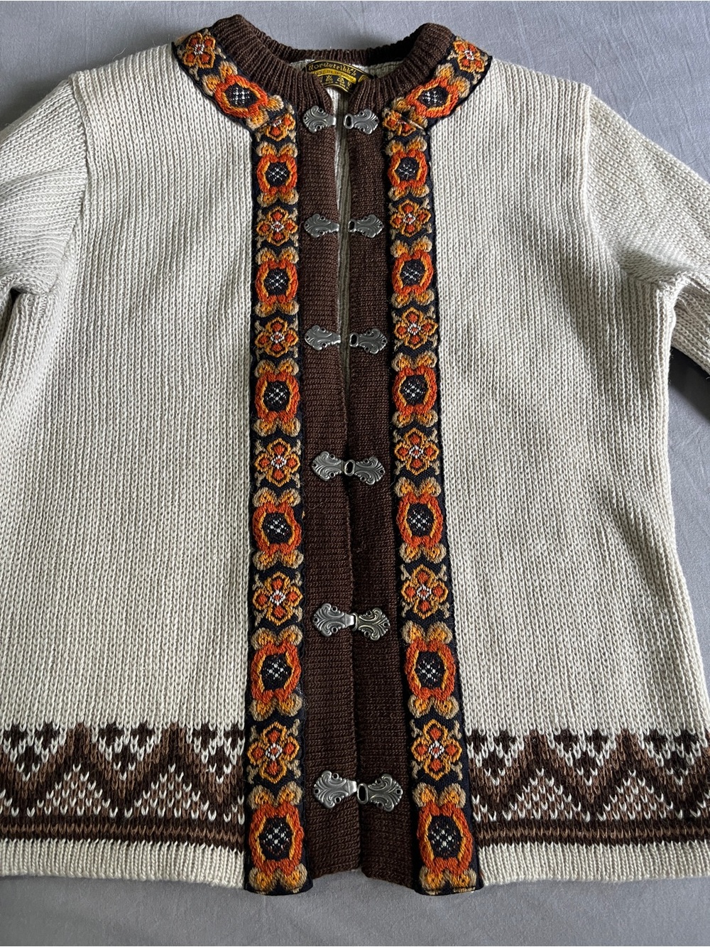 Nordstrikk Norwegian 100% Wool Cardigan – Made in Norway | Size S/M - Picture 4 of 16